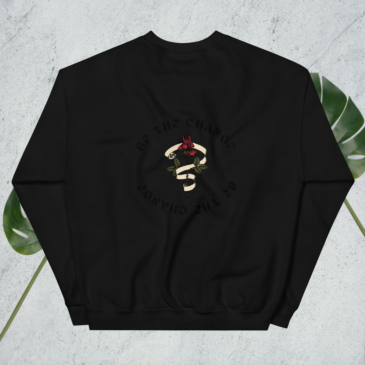 Be The Change Crewneck - Unisex Sweatshirt
