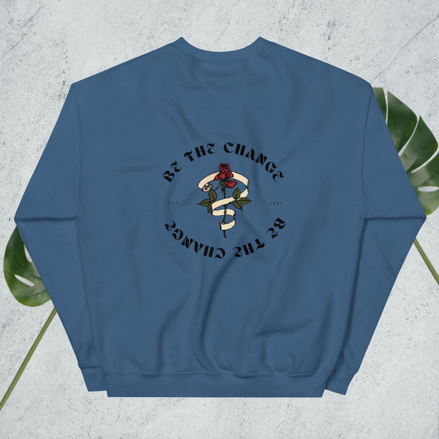 Be The Change Crewneck - Unisex Sweatshirt