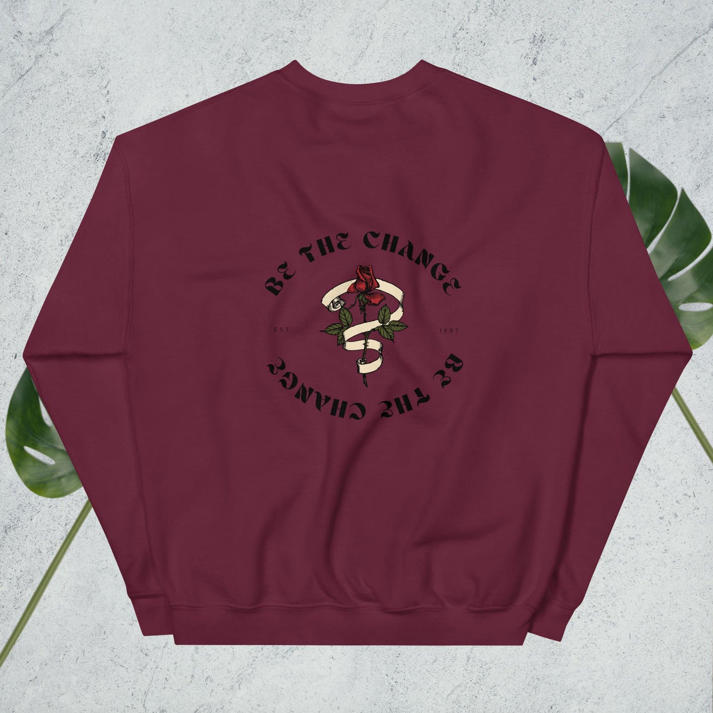 Be The Change Crewneck - Unisex Sweatshirt
