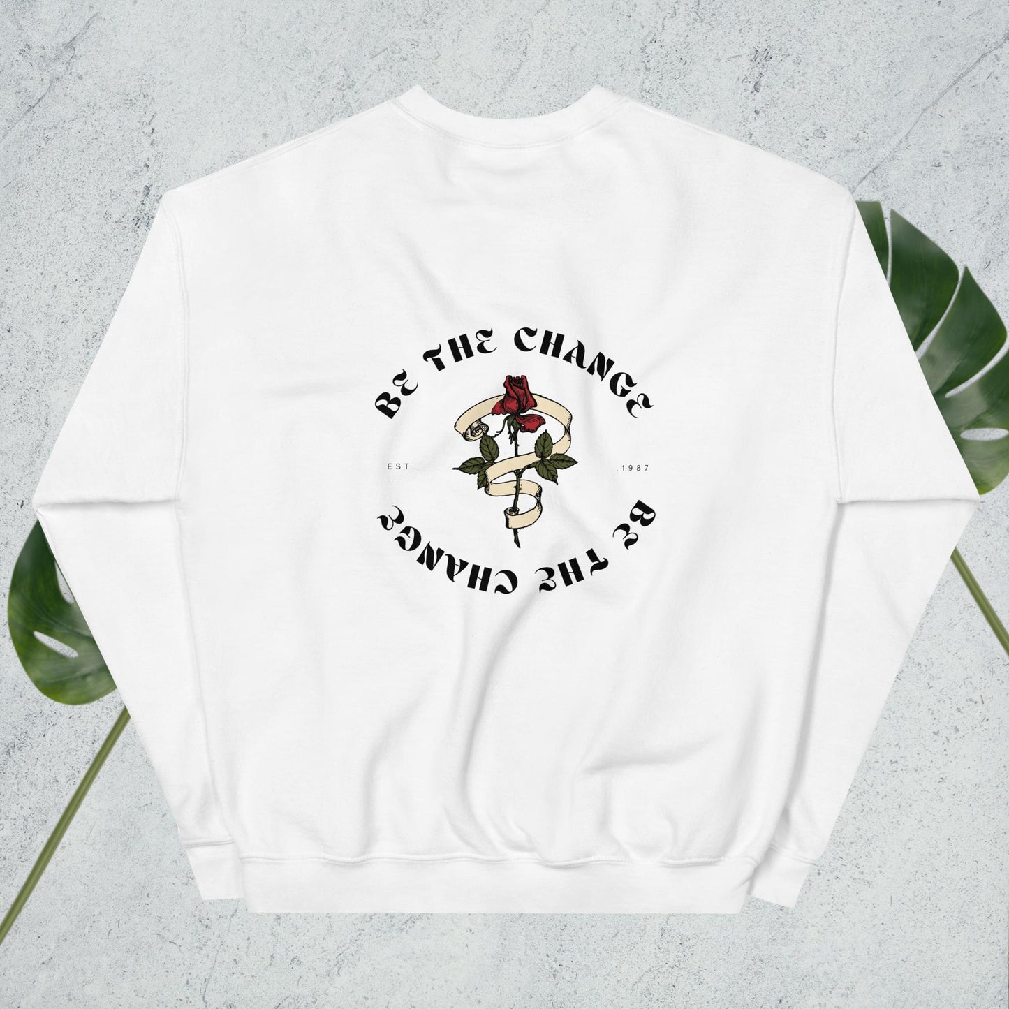 Be The Change Crewneck - Unisex Sweatshirt